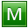 M Green Icon 32x32 png
