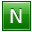 N Green Icon 32x32 png