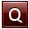 Q Red Icon 32x32 png