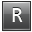 R Grey Icon 32x32 png