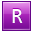 R Pink Icon 32x32 png