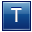 T Blue Icon 32x32 png