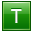 T Green Icon 32x32 png