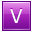 V Pink Icon 32x32 png
