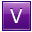 V Violet Icon 32x32 png