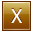 X Gold Icon 32x32 png