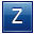 Z Blue Icon 32x32 png