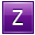 Z Violet Icon 32x32 png
