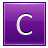 C Violet Icon 48x48 png