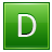 D Green Icon