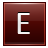 E Red Icon 48x48 png