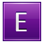 E Violet Icon