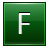 F Dark Green Icon
