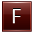 F Red Icon 48x48 png