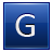 G Blue Icon 48x48 png