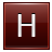 H Red Icon