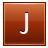 J Orange Icon