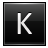 K Black Icon