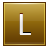 L Gold Icon