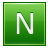 N Green Icon 48x48 png