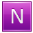 N Pink Icon