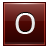 O Red Icon 48x48 png