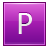 P Pink Icon