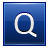 Q Blue Icon 48x48 png