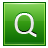 Q Green Icon