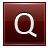 Q Red Icon 48x48 png
