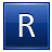 R Blue Icon 48x48 png
