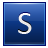S Blue Icon 48x48 png