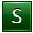 S Dark Green Icon 48x48 png