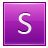 S Pink Icon