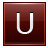 U Red Icon 48x48 png