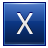 X Blue Icon