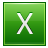 X Green Icon 48x48 png