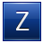 Z Blue Icon