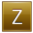 Z Gold Icon