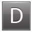 D Grey Icon 64x64 png