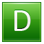 D Green Icon 64x64 png