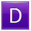 D Violet Icon 64x64 png