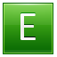 E Green Icon 64x64 png