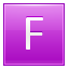 F Pink Icon 64x64 png