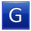 G Blue Icon 64x64 png