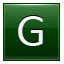 G Dark Green Icon 64x64 png