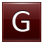 G Red Icon 64x64 png