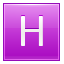 H Pink Icon 64x64 png