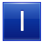 I Blue Icon 64x64 png