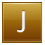 J Gold Icon 64x64 png